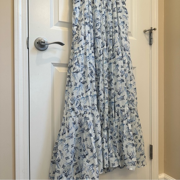 SOLD! MAXMARA LEISURE Label-cut ‘Potus’ Logo Print Dress Size: Small US4 Spring - Picture 11 of 16